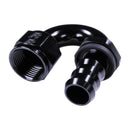 Russell 12AN Twist-Lok 180 Degree Hose End - Black