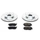 Power Stop 07-12 Nissan Sentra Front & Rear Z23 Evolution Sport Brake Kit