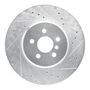 R1 17-25 BMW 330i Front & Rear Drilled & Slotted Silver Brake Rotor Set