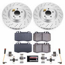Power Stop 03-04 Mercedes-Benz CLK55 AMG Front & Rear Z23 Evolution Sport Coated Brake Kit