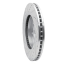 R1 02-06 Ford ExpeditIon Front Drilled & Slotted Silver Brake Rotor Set