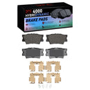 DFC 07-12 Lexus ES350 Rear Geospec Rotors w/4000 HybriDynamic Brake Pads w/Hardware