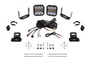 Diode Dynamics 17-24 Can-Am Maverick X3 SS5 Stage Series Ditch Light Kit - Pro White Combo