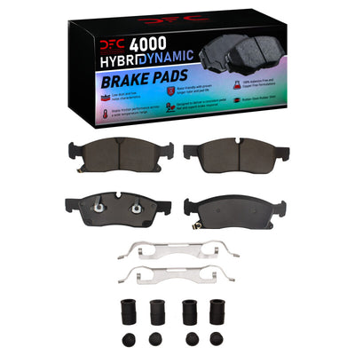 DFC 11-22 Dodge Durango Front 4000 HybriDynamic Brake Pads and Hardware Kit