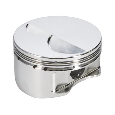 Manley Chevrolet Small Block Piston Set - 4.030in Bore 1.250in CH, -4.00 CC