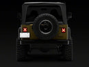 Raxiom 76-06 Jeep CJ7 Wrangler YJ & TJ Gladiator LED Tail Lights- Black Housing (Smoked Lens)
