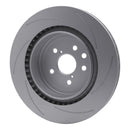 DFC 15-22 Lexus RC F Left Rear GeoSPEC Coated Rotor - Slotted