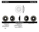 StopTech 98-02 Honda Accord Coupe/Sedan Performance Front Brake Kit