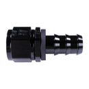 Russell 12AN Twist-Lok Straight Hose End - Black