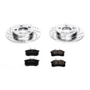 Power Stop 00-06 Audi TT Quattro Rear Z23 Evolution Sport Brake Kit w/Calipers