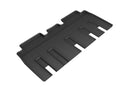 3D MAXpider 2017-2020 Tesla Model X Folding 7-Seats Kagu 1st & 2nd & 3rd Row Floormats - Black