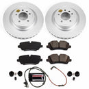 Power Stop 2017 Land Rover Discovery Front & Rear Z23 Evolution Sport Coated Brake Kit