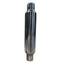 Kooks 2.5in Round Clamp In Muffler 14in Long Polished Stainless Steel