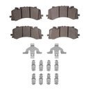 DFC 20-25 Audi S7 Front 5000 Advanced Low Metallic Brake Pads and Hardware Kit