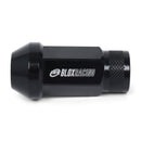 BLOX Racing Street Series Forged Lug Nuts - Black 12 x 1.5mm - Set of 20 (New Design)