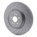 DFC 12-19 Mercedes-Benz GLE63 AMG Front Drilled GeoSPEC Coated Rotor and Slotted