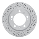 DFC 98-08 Porsche 911 Rear Drilled GeoSPEC Coated Rotor