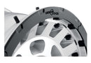 ICON Hammer Pro 17x8.5 / 5x5 / -6mm / 4.5in BS - Silver Machined