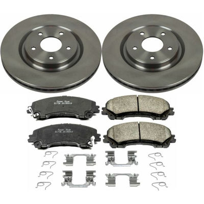 Power Stop 2019 Nissan Rogue Front Autospecialty Kit w/Calipers