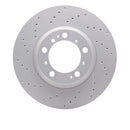 DFC 99-23 Porsche 911 Left Rear Drilled Hi-Carbon Alloy Geomet Coated Rotor