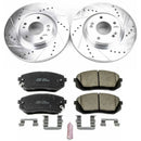 Power Stop 2015 Hyundai Sonata Front & Rear Z23 Evolution Sport Brake Kit