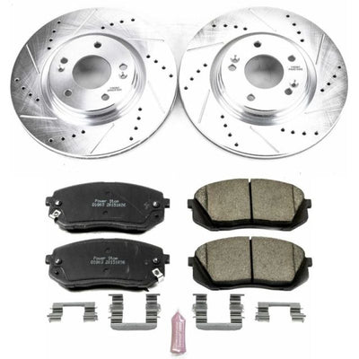 Power Stop 15-16 Hyundai Sonata Front Z23 Evolution Sport Brake Kit w/Calipers