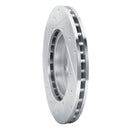R1 92-03 Mazda 626 Front Right Drilled & Slotted Silver Brake Rotor