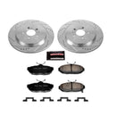 Power Stop 13-14 Ford Mustang Rear Z23 Evolution Sport Brake Kit w/Calipers