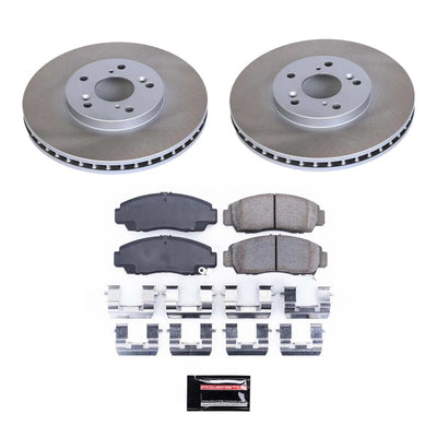 Power Stop 04-08 Acura TL Front and Rear Semi-Coated Rotor Kit