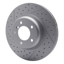 DFC 13-13 BMW 135IS Front Drilled GeoSPEC Coated Rotor and Slotted