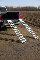Gen-Y Lightweight 6.5ft Aluminum Loading Ramps 12in x 78in 600lb Capacity Per Ramp - Pair