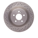 DFC 08-15 Mercedes-Benz C63 AMG Rear Drilled and Slotted Brake Rotor