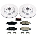 Power Stop 2019 Infiniti QX60 Front & Rear Z17 Evolution Geomet Coated Brake Kit