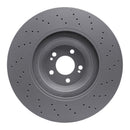 DFC 15-17 Mercedes-Benz Maybach S600 Front Drilled GeoSPEC Coated Rotor