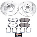 Power Stop 2017 Buick Regal Front & Rear Z26 Street Warrior Brake Kit