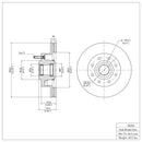 DFC GeoSPEC Coated Rotors - Plain