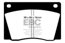 EBC S12 Brake Pad and Rotor Kit