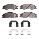 DFC 04-09 Kia Spectra5 Front 5000 Advanced Ceramic Brake Pads and Hardware Kit