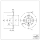 DFC GeoSPEC Coated Rotors - Plain
