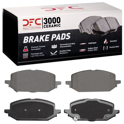 DFC 21-22 Chevrolet Onix (Mexico) Front 3000 Ceramic Brake Pads