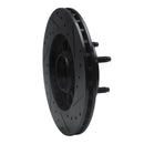 R1 83-92 Ford Ranger (USA/Canada) Front Left Drilled & Slotted Black Brake Rotor