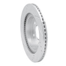 R1 93-97 Chevrolet Camaro Rear Right Drilled & Slotted Silver Brake Rotor
