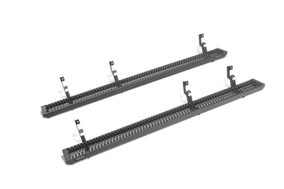 N-Fab Growler Fleet 2019 Chevy/GMC 1500 Crew Cab - Cab Length - Tex. Black - 7in