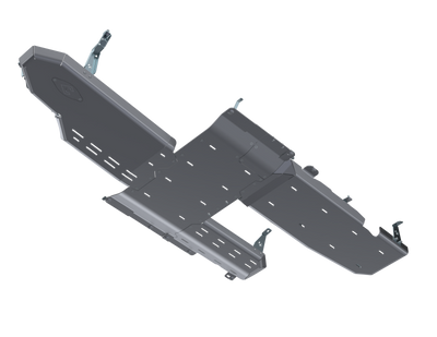 Artec Industries 20-25 Jeep Wrangler JL Sahara Full Bellypan w/ Oil Door -4 Door 3.0L Diesel Alum