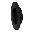 R1 89-93 Nissan Maxima Rear Right Drilled & Slotted Black Brake Rotor
