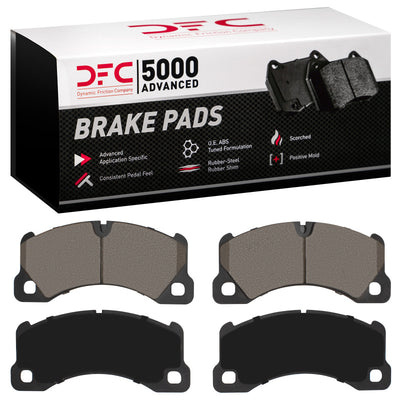 DFC 09-24 Bentley Flying Spur Front 5000 Advanced Low Metallic Brake Pads