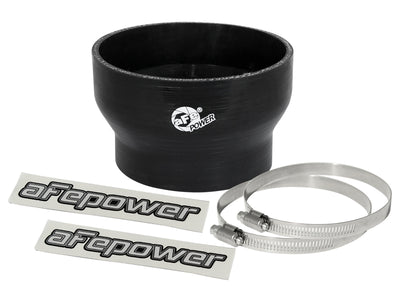 aFe Magnum FORCE Intake Coupling Kit (4-1/3 IN ID to 3-1/2 IN ID x 2-3/4 IN L) Straight Black