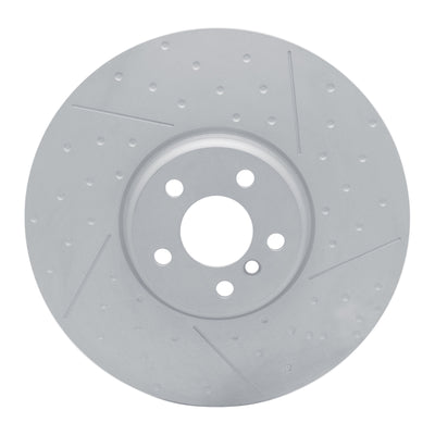 DFC 20-25 BMW M340iX Right Front Hi-Carbon Alloy Geomet Coated Rotor - Dimpled and Slotted