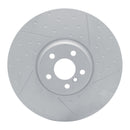 DFC 20-25 BMW M340iX Right Front Hi-Carbon Alloy Geomet Coated Rotor - Dimpled and Slotted