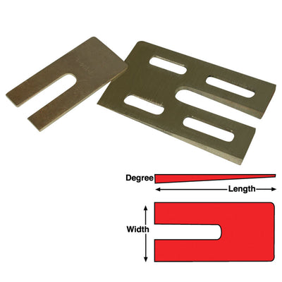 SPC Performance MBZ SHIMS 4X6.5X4 deg.(6)